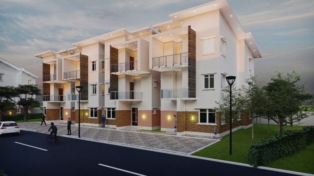 MOONSTONE HAVEN (Airport Road, Abuja Real Estate -250 SQM (4 Bedroom Terrace Duplex)