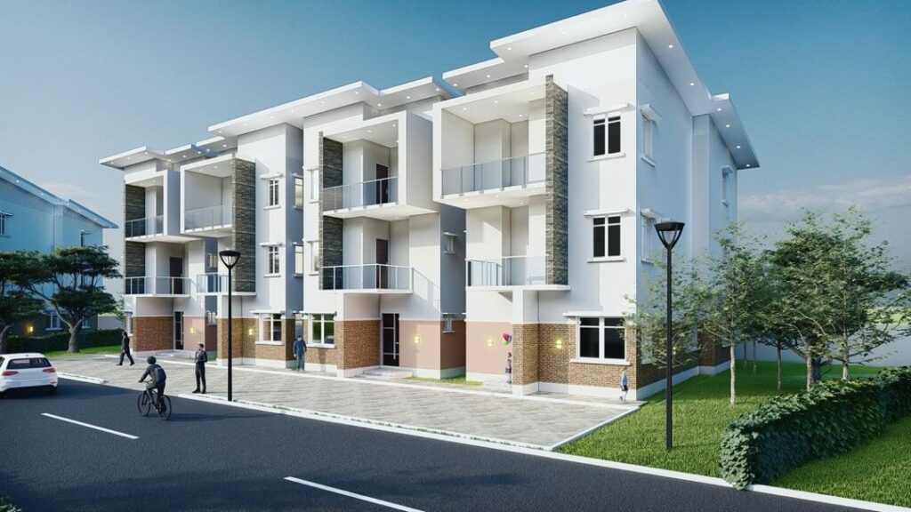 MOONSTONE HAVEN (Airport Road, Abuja Real Estate -250 SQM (4 Bedroom Terrace Duplex) B